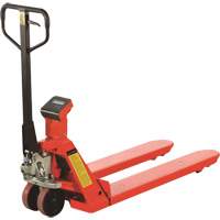 Transpalette avec balance Eco, 45" lo x 22,5" la, Capacit&eacute; de 4400 lb Maritime Industrial Rubber