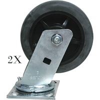 Platform Truck Swivel Casters Maritime Industrial Rubber