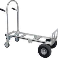 Convertible Hand Truck, Aluminum, 1250 lbs. Capacity Maritime Industrial Rubber