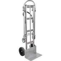 Convertible Hand Truck, Aluminum, 800 lbs. Capacity Maritime Industrial Rubber