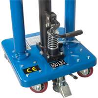 Hydraulic Work Table, 18" L x 18" W, Steel, 500 lbs. Capacity Maritime Industrial Rubber