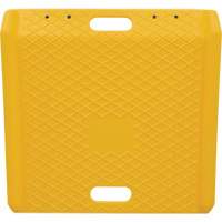 Rampe de trottoir portable en poly pour diable, Capacit&eacute; de 1000 lb, 27" la x 27" lo Maritime Industrial Rubber