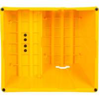 Escabeau industriel, 2 marches, 26" x 22-7/16" x Hauteur 19-11/16" Maritime Industrial Rubber