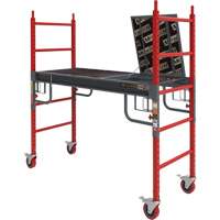 Buildman Baker Drywall Scaffold, 31" D x 6' H Maritime Industrial Rubber