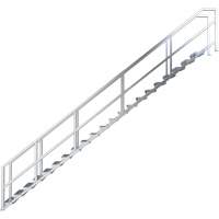 Syst&egrave;me d'escalier modulaire pour la construction de 17-21 marches SmartStairs, 157-1/2" ha Maritime Industrial Rubber