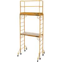 Jobsite Series Guardrail Scaffold Kit, 29-1/4" D x 44-1/2" H Maritime Industrial Rubber