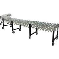 Expandable Conveyor, 23" W x 24' L, 200 lbs. per lin. ft. Capacity Maritime Industrial Rubber