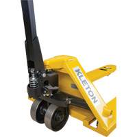 Transpalette &agrave; roues en acier, Acier, 48" lo x 27" la, Capacit&eacute; 5500 lb Maritime Industrial Rubber