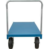 Heavy-Duty Platform Truck, 48" L x 24" W, 1200 lbs. Capacity, Flat Free Casters Maritime Industrial Rubber