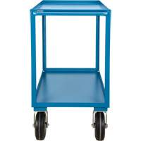 Outdoor Shelf Cart, 2 Tiers, 18" W x 39" H x 33" D, 1200 lbs. Capacity Maritime Industrial Rubber