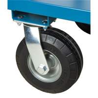 Outdoor Shelf Cart, 3 Tiers, 18" W x 39" H x 33" D, 1200 lbs. Capacity Maritime Industrial Rubber