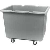 Starcart Box Truck, Polyethylene, 39" L x 27" W x 31" H, 12 cu. ft. Volume, 800 lbs. Capacity Maritime Industrial Rubber