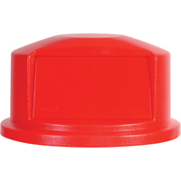 Couvercles ronds Brute, Couvercle bomb&eacute;, Plastique/Poly&eacute;thyl&egrave;ne, Convient aux contenants 22" dia. Maritime Industrial Rubber