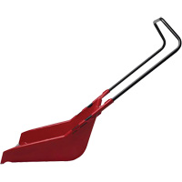 60L Sleigh Snow Shovel, Polypropylene Blade, Wearstrip Included Maritime Industrial Rubber