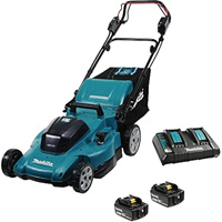 36V LXT  Lawn Mower Kit, Self-Propelled Walk-Behind, Battery Powered, 21" Cutting Width Maritime Industrial Rubber