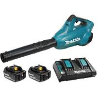 LXT 5.0 Ah Brushless 473 CFM Blower Kit, 36 V, 120 MPH Output, Battery Powered Maritime Industrial Rubber