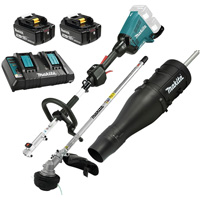 Ensemble de bloc d'alimentation sans balai &agrave; mandrin fendu LXT 5.0 Ah a/taille-haie EM405MP, &agrave; pile, 36 V Maritime Industrial Rubber