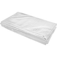 B&acirc;che isol&eacute;e, Poly&eacute;thyl&egrave;ne, Blanc, 20' x 12' x 8 mils Maritime Industrial Rubber