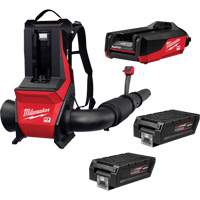 MX FUEL Backpack Blower Kit, 190 MPH Output, Battery Powered Maritime Industrial Rubber