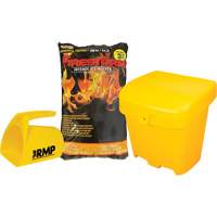 Ensemble de produit de d&eacute;glaçage intense Firestorm avec 56 sacs, Sac, 44 lb (20 kg), Point de fonte -32°C (-25°F) Maritime Industrial Rubber