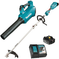 LXT Brushless 459 CFM Blower Kit, 18 V, 116 MPH Output, Battery Powered Maritime Industrial Rubber