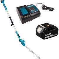 LXT Pole Hedge Trimmer Kit, 18", 18 V, Battery Powered Maritime Industrial Rubber