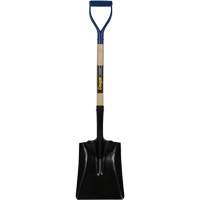 Pelle carr&eacute;e, Bois dur, Lame Acier durci, Manche en Prise en D, Longueur 41-1/2" Maritime Industrial Rubber