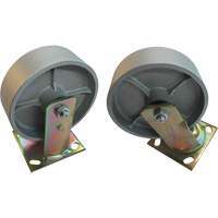 Steel Self-Dumping Hoppers - Caster Sets For Hoppers Maritime Industrial Rubber