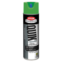 Peinture de marquage industrielle invers&eacute;e &agrave; base de solvant Quik-Mark, 17 oz, Canette a&eacute;rosol Maritime Industrial Rubber