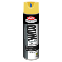 Peinture de marquage industrielle invers&eacute;e &agrave; base de solvant Quik-Mark, 17 oz, Canette a&eacute;rosol Maritime Industrial Rubber