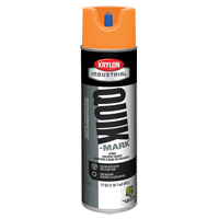 Peinture de marquage industrielle invers&eacute;e &agrave; base de solvant Quik-Mark, 17 oz, Canette a&eacute;rosol Maritime Industrial Rubber