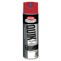 Peinture de marquage industrielle invers&eacute;e &agrave; base de solvant Quik-Mark, 17 oz, Canette a&eacute;rosol Maritime Industrial Rubber