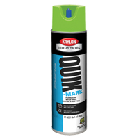 Peinture de marquage industrielle invers&eacute;e &agrave; base d'eau Quik-Mark, 17 oz, Canette a&eacute;rosol Maritime Industrial Rubber