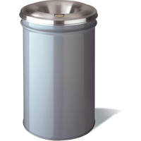 Poubelles Cease-Fire, M&eacute;tal, 6 gal. US Maritime Industrial Rubber