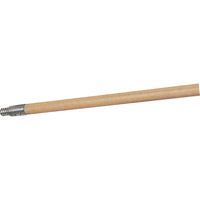 Structural Foam Push Broom Handle, Wood, ACME Threaded Tip, 15/16" Diameter, 60" Length Maritime Industrial Rubber