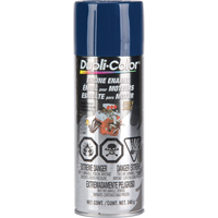 Peinture &agrave; &eacute;mail avec c&eacute;ramique pour moteur, Bleu Ford, Brillant, 12 oz, Canette a&eacute;rosol Maritime Industrial Rubber