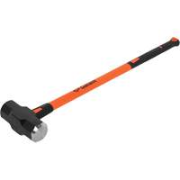Double-Face Sledge Hammer, 12 lbs., 36", Fibreglass Handle Maritime Industrial Rubber