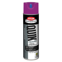 Peinture de marquage industrielle invers&eacute;e &agrave; base de solvant Quik-Mark, 17 oz, Canette a&eacute;rosol Maritime Industrial Rubber