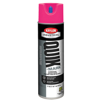 Peinture de marquage industrielle invers&eacute;e &agrave; base de solvant Quik-Mark, 17 oz, Canette a&eacute;rosol Maritime Industrial Rubber