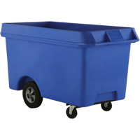 Next Generation Utility Starcart, Polyethylene, 60" L x 31.5" W x 35.5" H, 24 cu. ft. Volume, 1000 lbs. Capacity Maritime Industrial Rubber