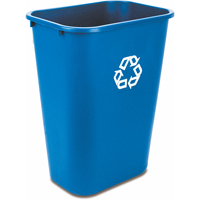 Contenant de recyclage, De bureau, Plastique, 41-1/4 pintes US Maritime Industrial Rubber