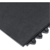 24/Seven&reg; Matting, Rubber, 3' W x 3' L, 5/8" Thick, Black Maritime Industrial Rubber