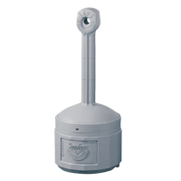 Cendriers Smoker's Cease-Fire, Sur pied, Plastique, Capacit&eacute; 4 gal. US, Hauteur 38-1/2" Maritime Industrial Rubber