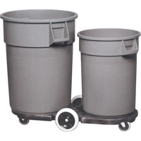 Tandem Brute&reg; Dolly, Black Maritime Industrial Rubber