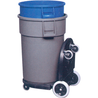 Tandem Brute&reg; Dolly, Black Maritime Industrial Rubber