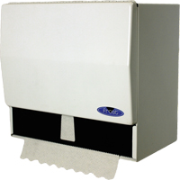 Distributeur de serviettes simples ou en rouleau, Manuel, 10,5" la x 6,75" p x 9,5" h Maritime Industrial Rubber