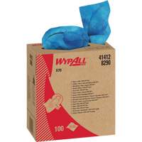 Chiffons industriels de qualit&eacute; sup&eacute;rieure X70 WypAll, Robuste, 16-4/5" lo x 8-1/3" la Maritime Industrial Rubber