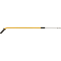 HYGEN Quick Connect Handle, Aluminum, Ergonomic, Quick-Connect Tip, 48"-72" Length Maritime Industrial Rubber