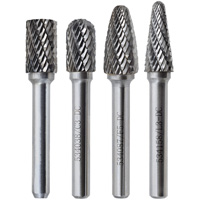 CBHP-4 Premium Carbide Bur Set, 4 Pieces Maritime Industrial Rubber