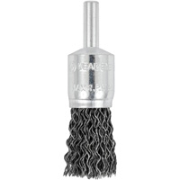 E050-20 Shaft Mounted Crimped End Brush, 1/2", 0.02" Fill, 1/4" Shank Maritime Industrial Rubber